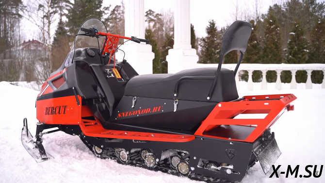 Миниснегоход Бурлак Беркут 24 л.с.