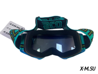 Очки мотокросс SCOTT XD3-41 коробка цв. оправы Сине-черный цв. стекла Желтый