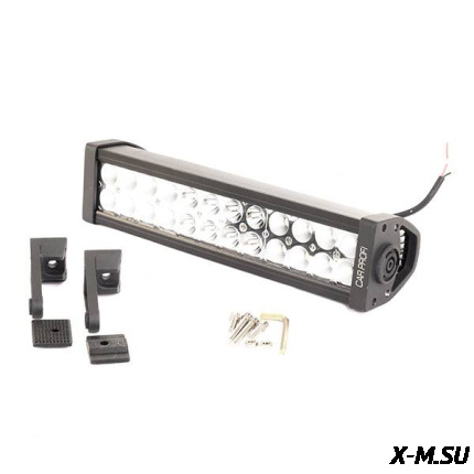 Светодиодная балка 72w 24*3w (ближний+дальний)